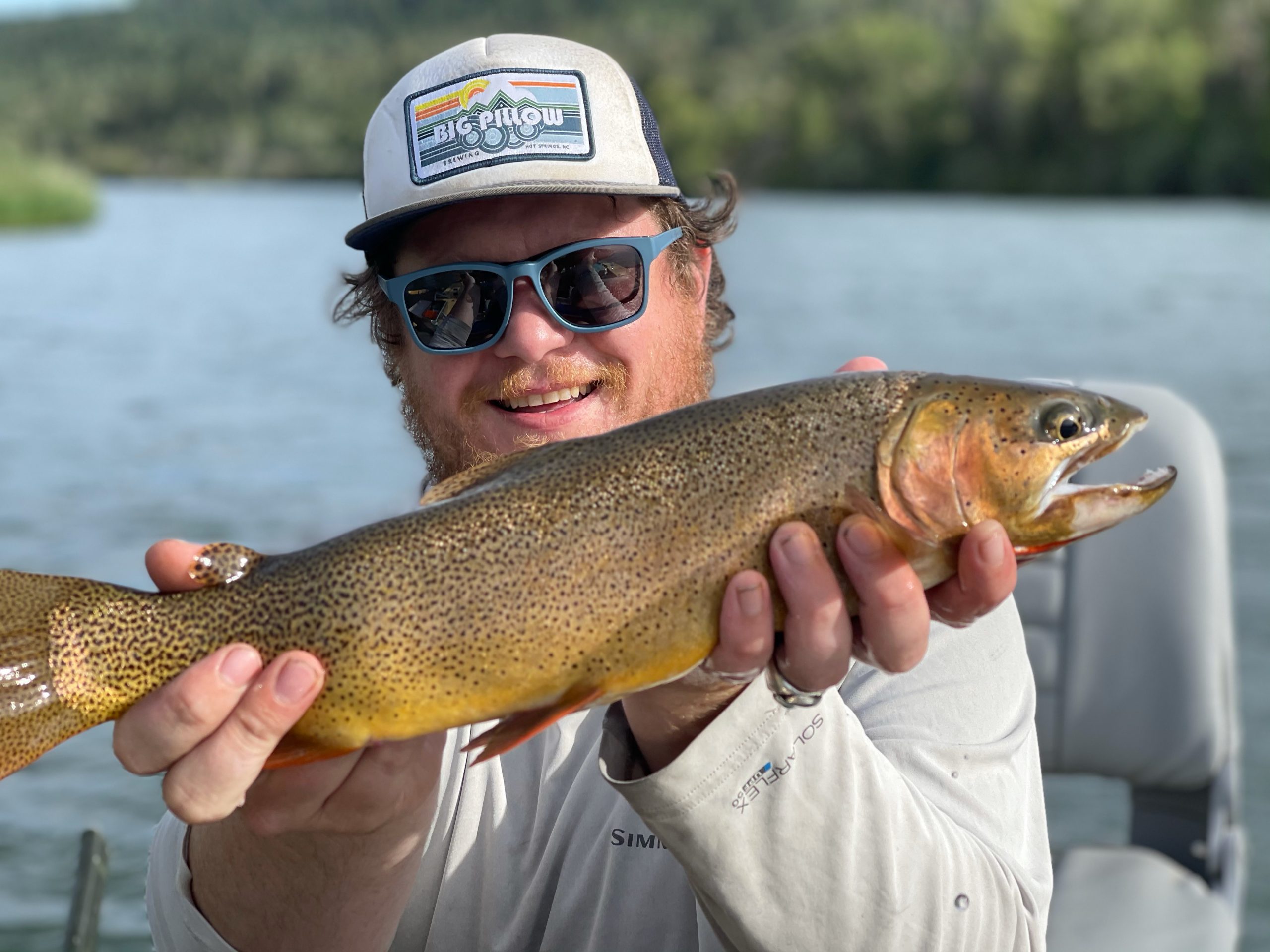 Miles with a Beautiful Western Cutthroat Curtis Wright Outfitters Curtis Wright Outfitters