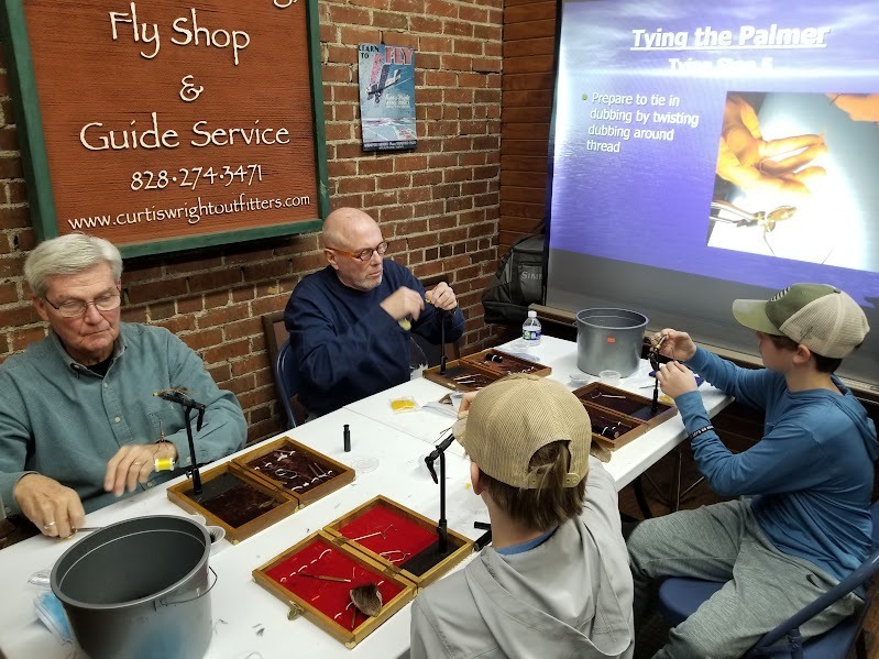 Great Fly Tying Class for Ages 8 and Up Curtis Wright Outfitters