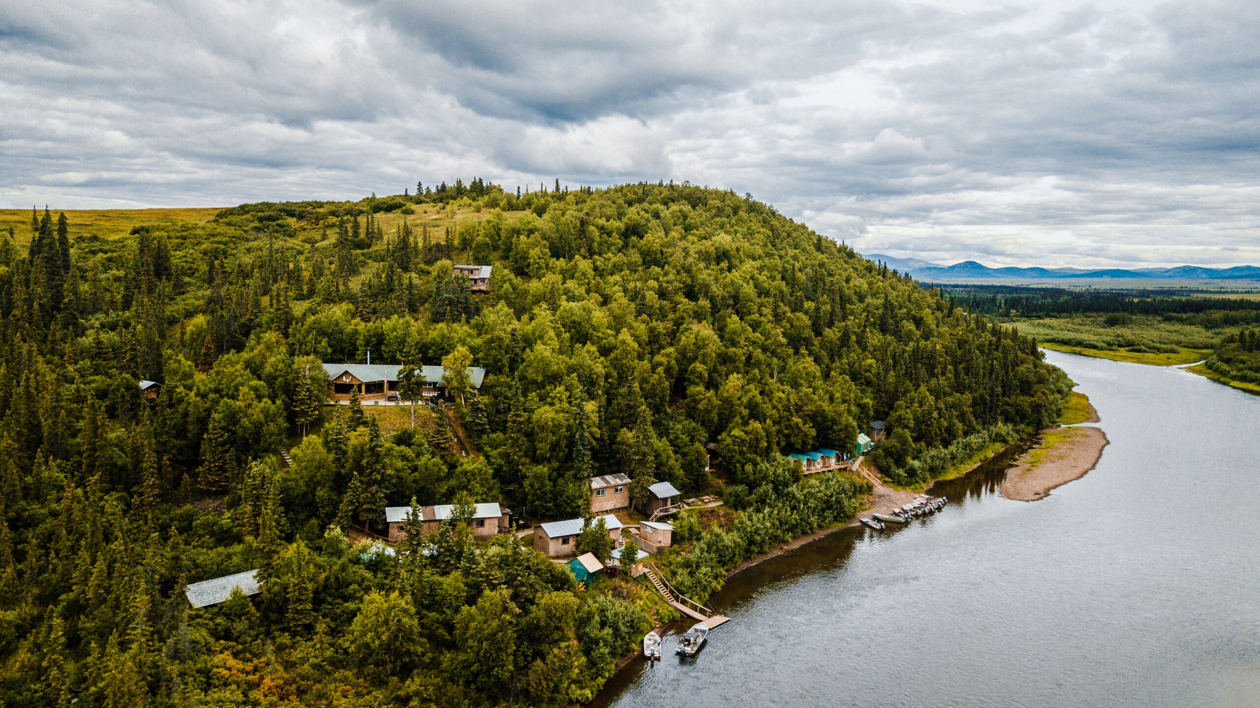 Unalakleet River Lodge and Guest Cabins on the Unalakleet River in Alaska Curtis Wright Outfitters Curtis Wright Outfitters